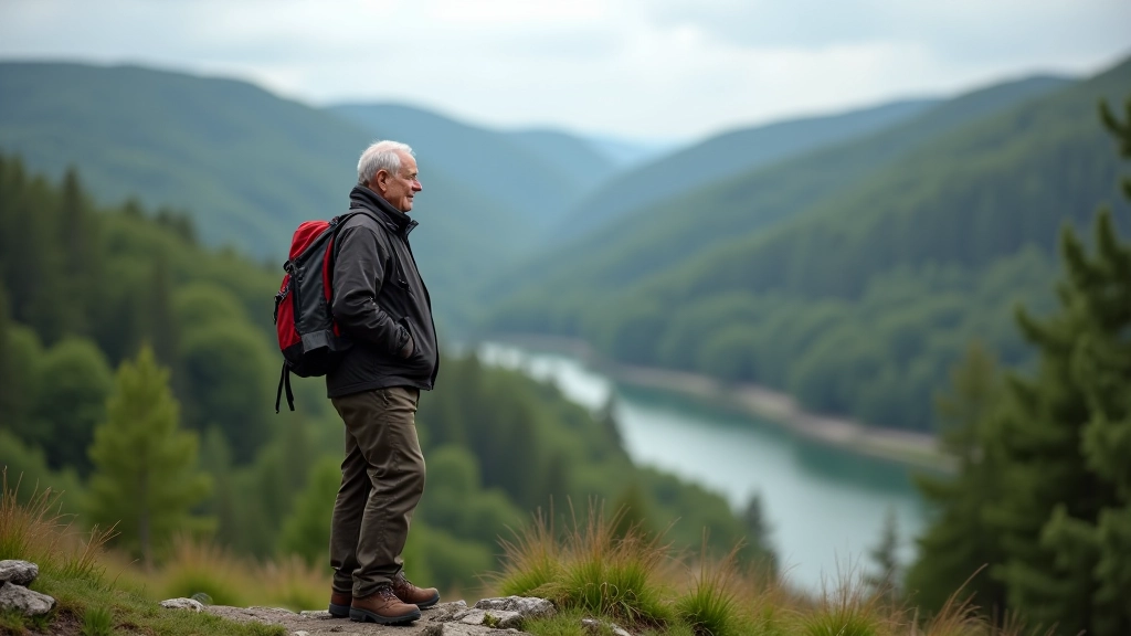 Senjoras patogiai aprengtas žygiui